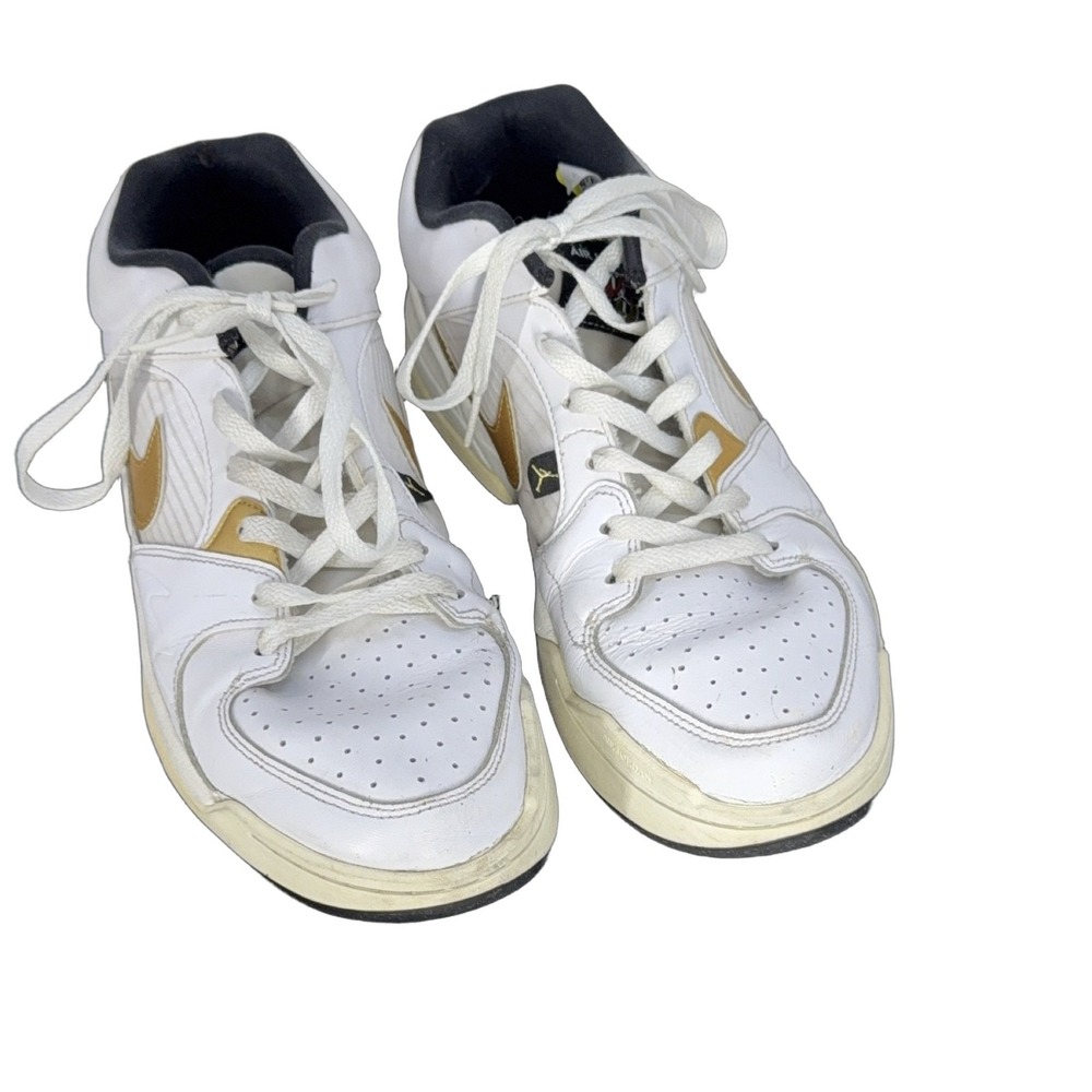 Nike Air Jordan Men's Size 11.5 White Low Top Sneakers DX4397-170
